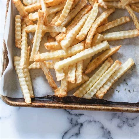 How To Make Crinkle-Cut Fries - The Frozen Biscuit