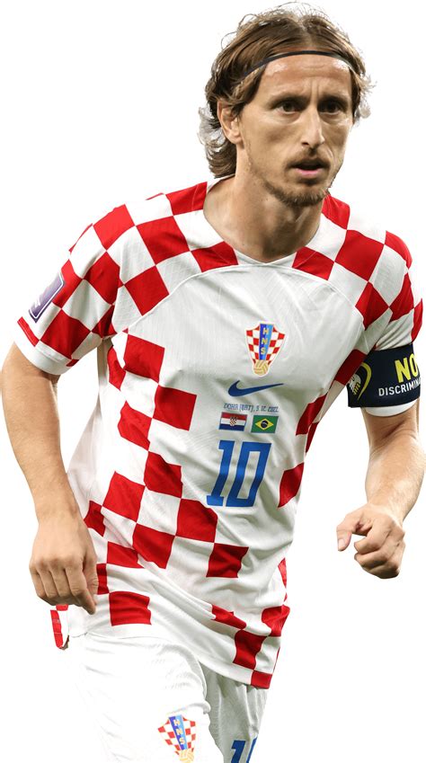 Luka Modric Croatia football render - FootyRenders