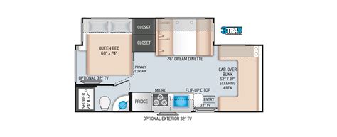 Mercedes Sprinter Class C Rv Floor Plans