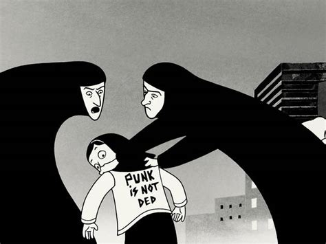 Persepolis 2008, directed by Vincent Paronnaud and Marjane Satrapi ...