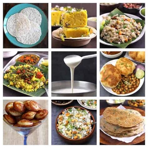 34 INDIAN BREAKFAST RECIPES | NORTH & SOUTH INDIAN VEGETARIAN BREAKFAST ...