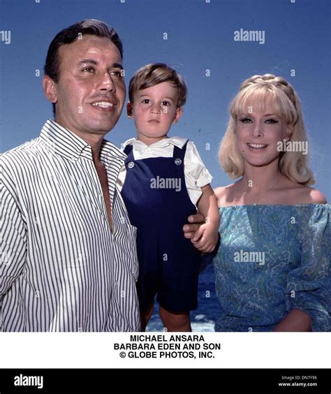 June 27, 2001 - MICHAEL ANSARA.BARBARA EDEN AND SON.(Credit Image ...