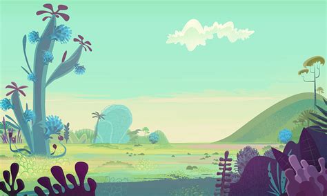 CARTOON BACKGROUNDS on Behance