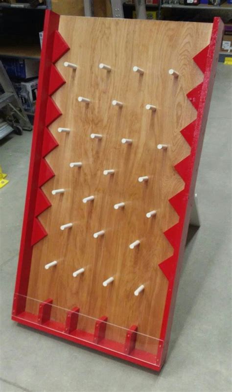 Plinko board, Diy yard games, Plinko game