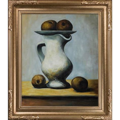 LA PASTICHE Still Life with Pitcher and Apples by Pablo Picasso ...