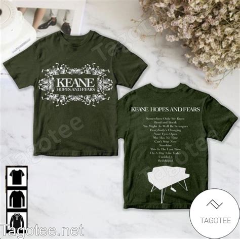 Keane Hopes And Fears Album Cover Shirt - Tagotee