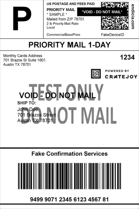 Does Usps Print Labels?