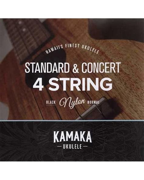 Kamaka S-1 Standard/Concert Ukulele Set – Elderly Instruments