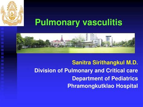 PPT - Pulmonary vasculitis PowerPoint Presentation, free download - ID ...