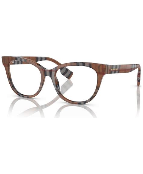 Burberry Women's Cat Eye Eyeglasses, BE2375 53 - Macy's