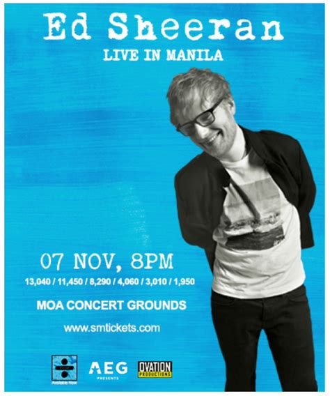 Divide Tour: Ed Sheeran live in Manila - Philippine Concerts