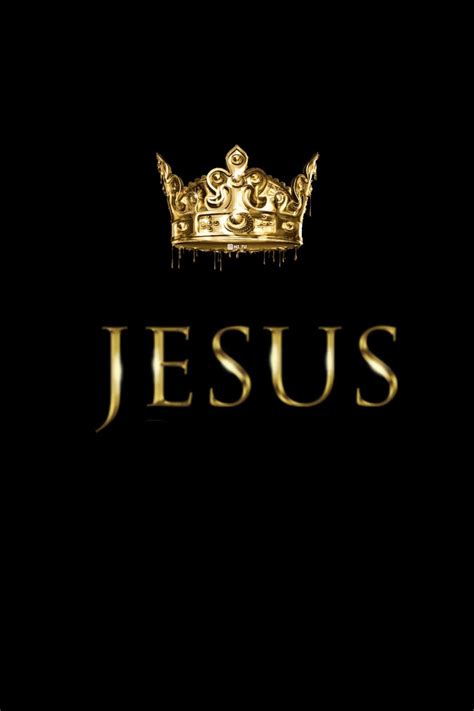 Download Jesus Is King With Crown Wallpaper | Wallpapers.com