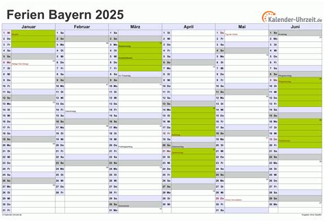 Schulferien Bayern 2025 - Lillian Wallace