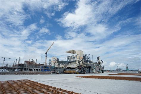 Wirtgen Slipform Pavers key to construction of Yogyakarta International ...