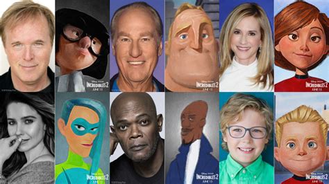 Meet The 12 Characters & Voice Actors Of Incredibles 2