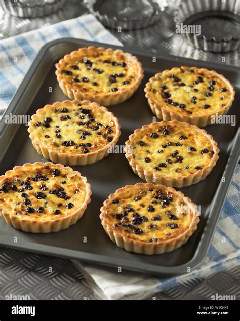 Yorkshire curd tarts. Regional food UK Stock Photo - Alamy