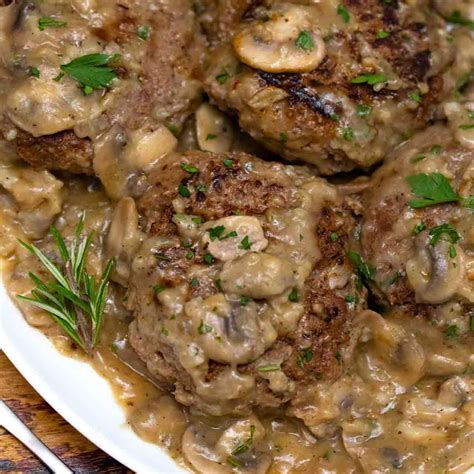 The Best Ideas for Hamburger Steak with Mushroom Gravy – The Best Ideas ...