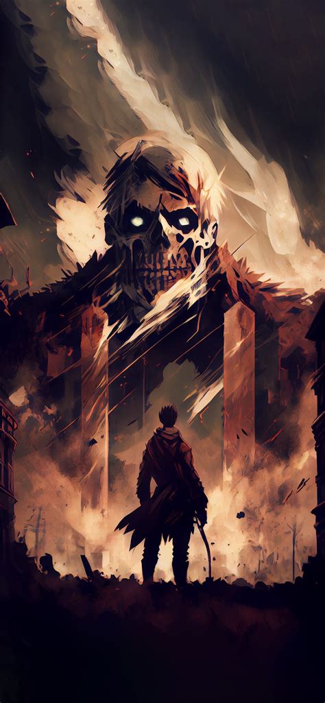 Attack on Titan Style Wallpaper - Anime Aesthetic Wallpaper iPhone