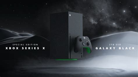 Xbox officially unveils new 2TB Galaxy Black Series X, the all-digital ...