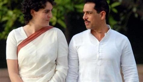 As Priyanka Gandhi dropped husband Robert Vadra at ED office, agency ...