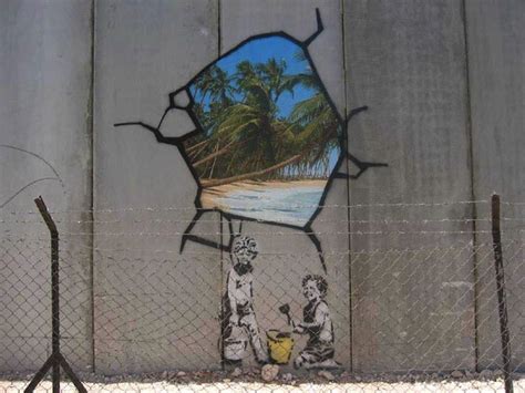 Banksy Gaza Illusion | Graffiti, Banksy, Gaza, Wall, Occupie… | Flickr ...