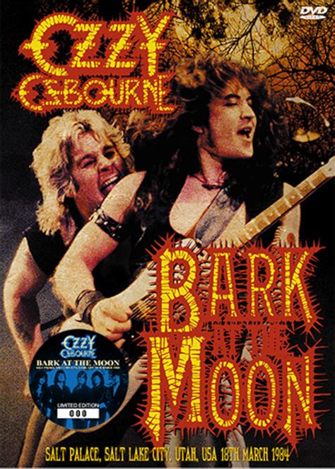 NEW OZZY OSBOURNE BARK AT THE MOON: SALT LAKE CITY 1984 1DVDR Free ...