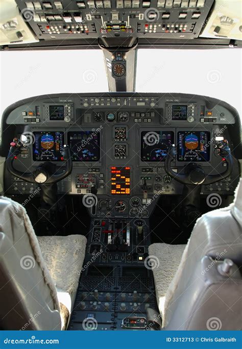 Gulfstream Cockpit Royalty-Free Stock Photography | CartoonDealer.com ...