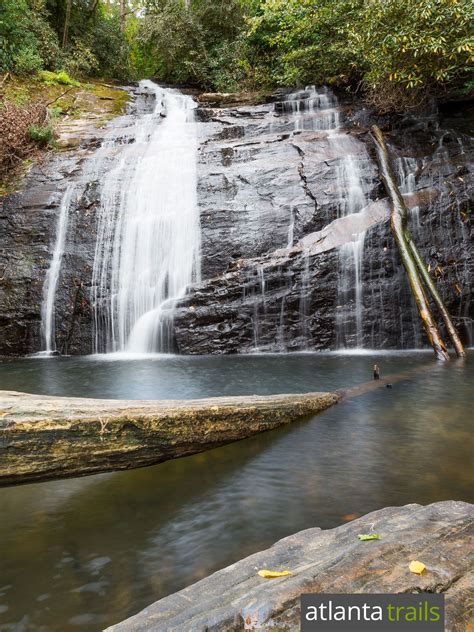 Helton Creek Falls: a family-friendly double waterfall hike near Helen ...