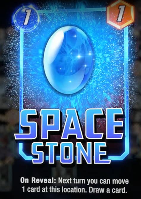 Space Stone - Marvel Snap Cards - Out of Games