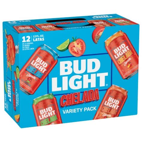 Bud Light Variety Pack Chelada, 12 pk / 12 fl oz - Fry’s Food Stores