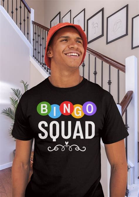 Bingo Squad T-shirt Funny Bingo Shirt Bingo Player Gift - Etsy