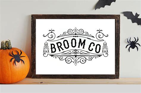 Vintage Halloween Sign Bundle By pacific store | TheHungryJPEG