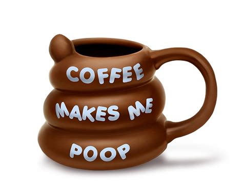 Poo-shaped Coffee Mug