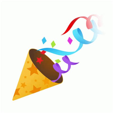 Party Popper Joypixels GIF - PartyPopper Joypixels Celebration ...