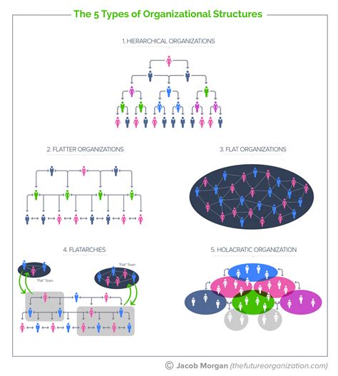 The Complete Guide To The 5 Types Of Organizational Structures For The ...