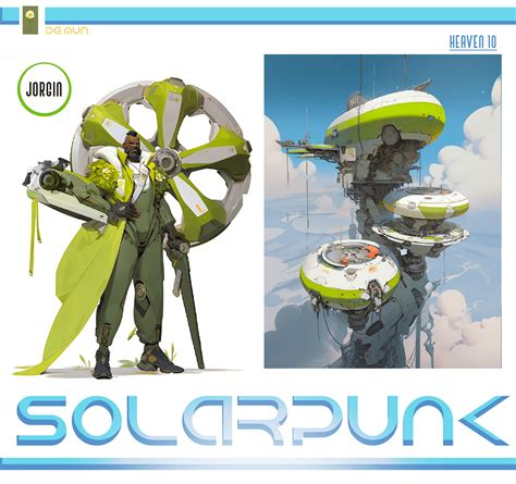 SolarPunk - Game Character/ Prop/ Environment Concepts on Behance