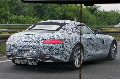 Spied! Mercedes-AMG GT Convertible Caught on the Street