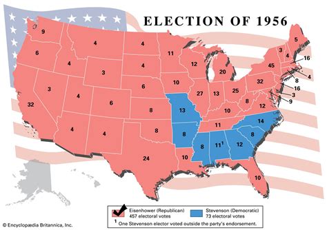 United States presidential election of 1956 - Eisenhower, Stevenson ...