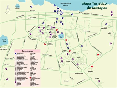 Large Managua Maps for Free Download and Print | High-Resolution and ...