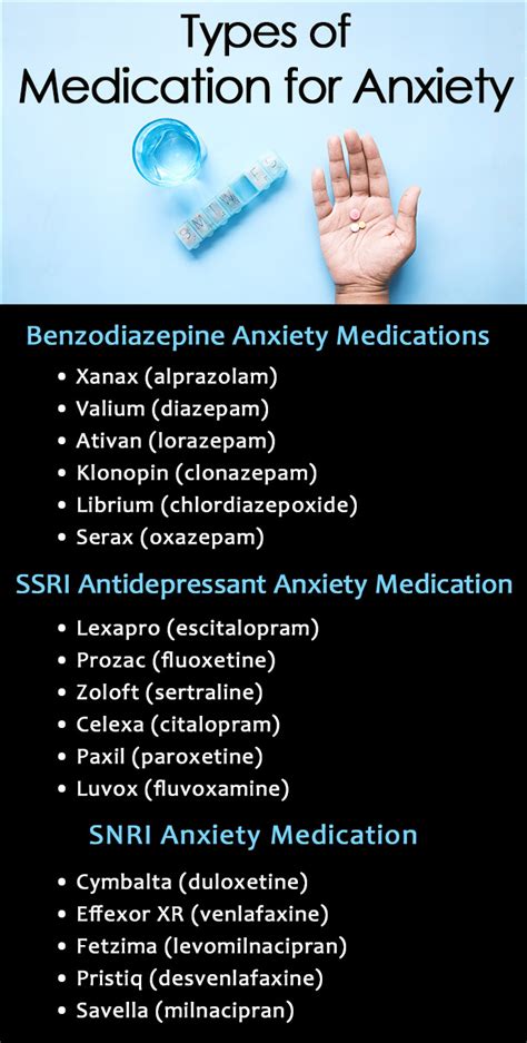 Anxiety Medication Types and Side Effects - Summit Malibu Rehab