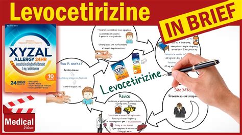 Levocetirizine 5 mg ( Xyzal ): What is Levocetirizine Used For? Dosage ...