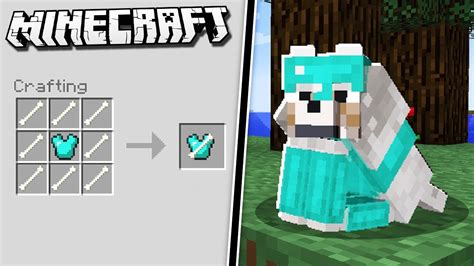 How to Make Dog Armor in Minecraft - What Box Game