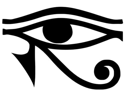 Eye of Ra Hieroglyph Decals Egyptian God Decals Eye of - Etsy