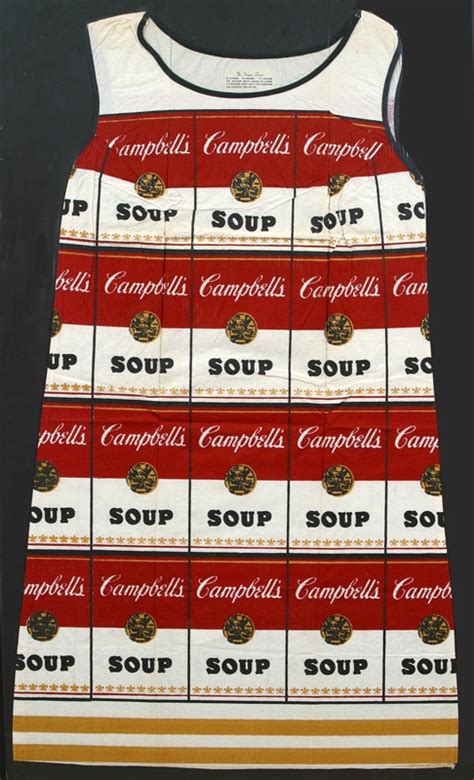 Andy Warhol Campbell’s Soup Paper Dress