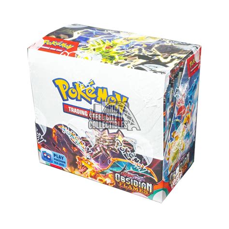 Pokemon Scarlet & Violet Obsidian Flames Booster Box | Steel City ...