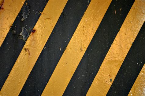 Free photo: Black and yellow stripes - Black, Construction, Lines ...