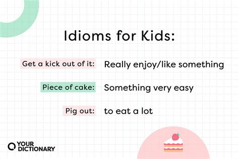 68 Examples of Idioms for Kids | YourDictionary