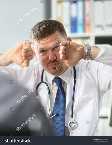 Male Surgeon Explains Features Cavity Heart Stock Photo 1595479432 ...