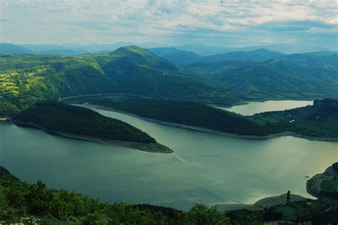 An Aerial Shot of the Zlatar Lake in Serbia · Free Stock Photo