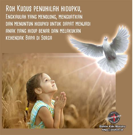 “Roh kudus adalah penolong” – Elohim Ministry